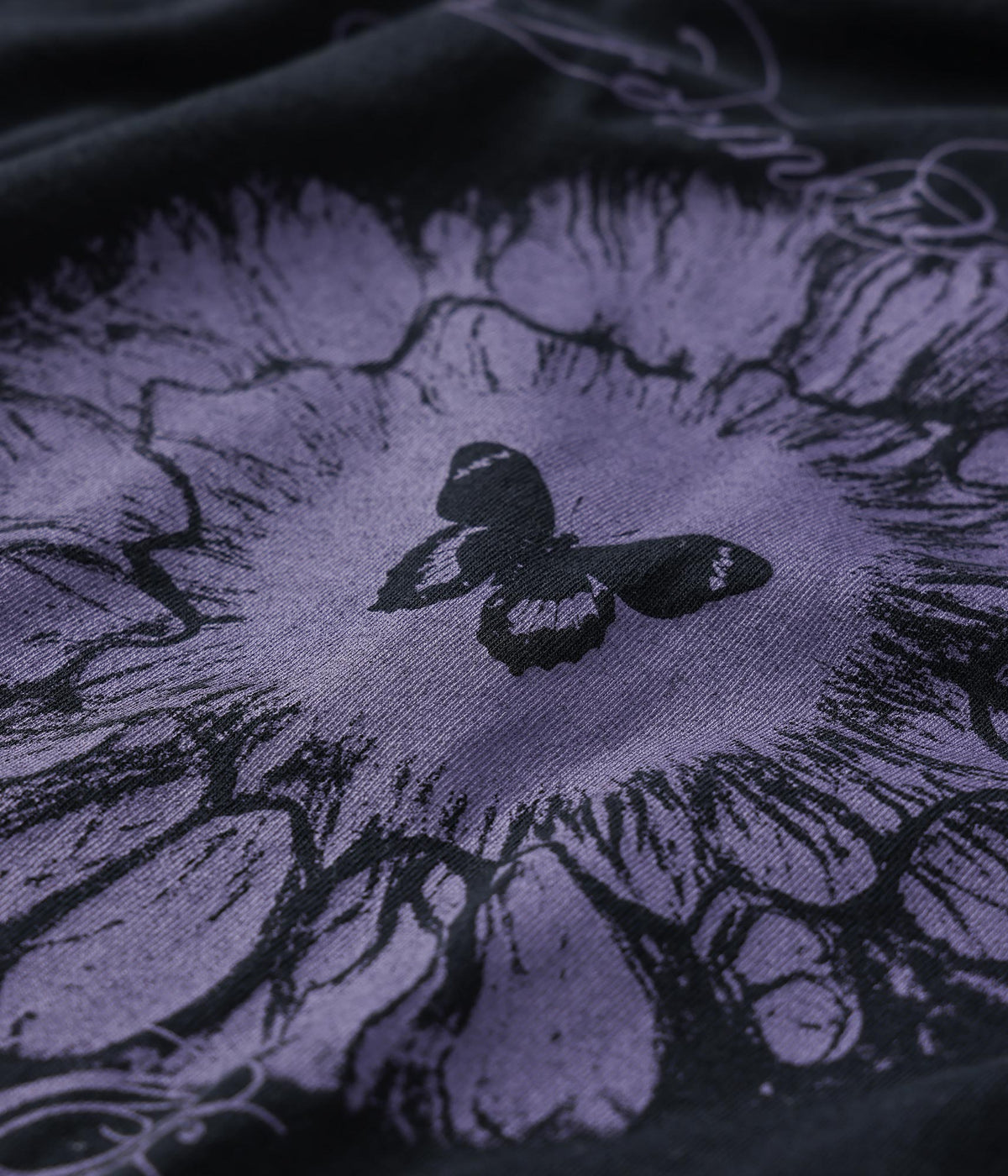 FORMER / FLUTTER T-SHIRT // BLACK