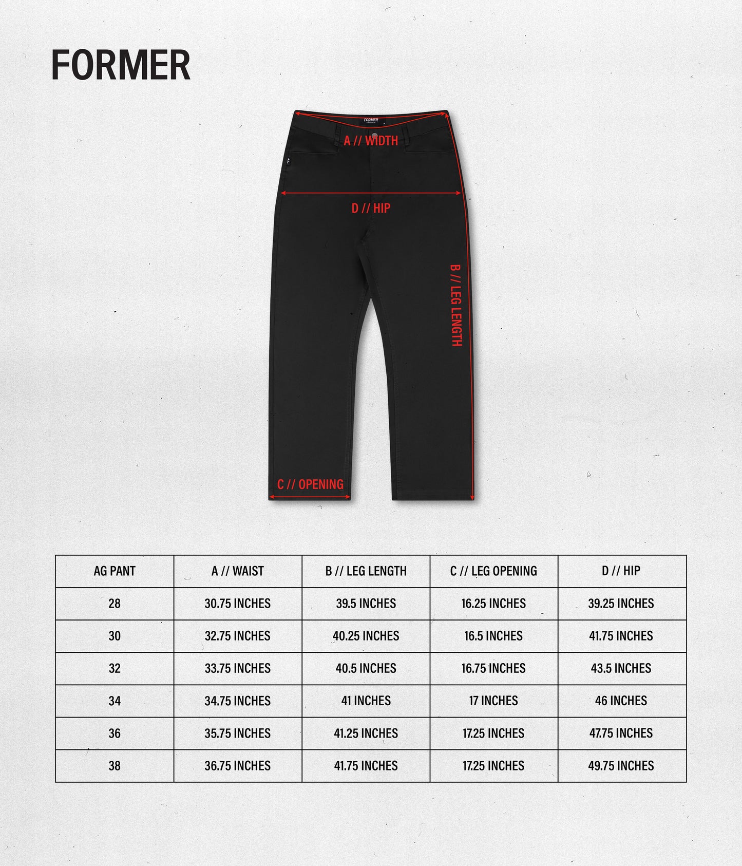 AG ACID DENIM PANT // BLACK