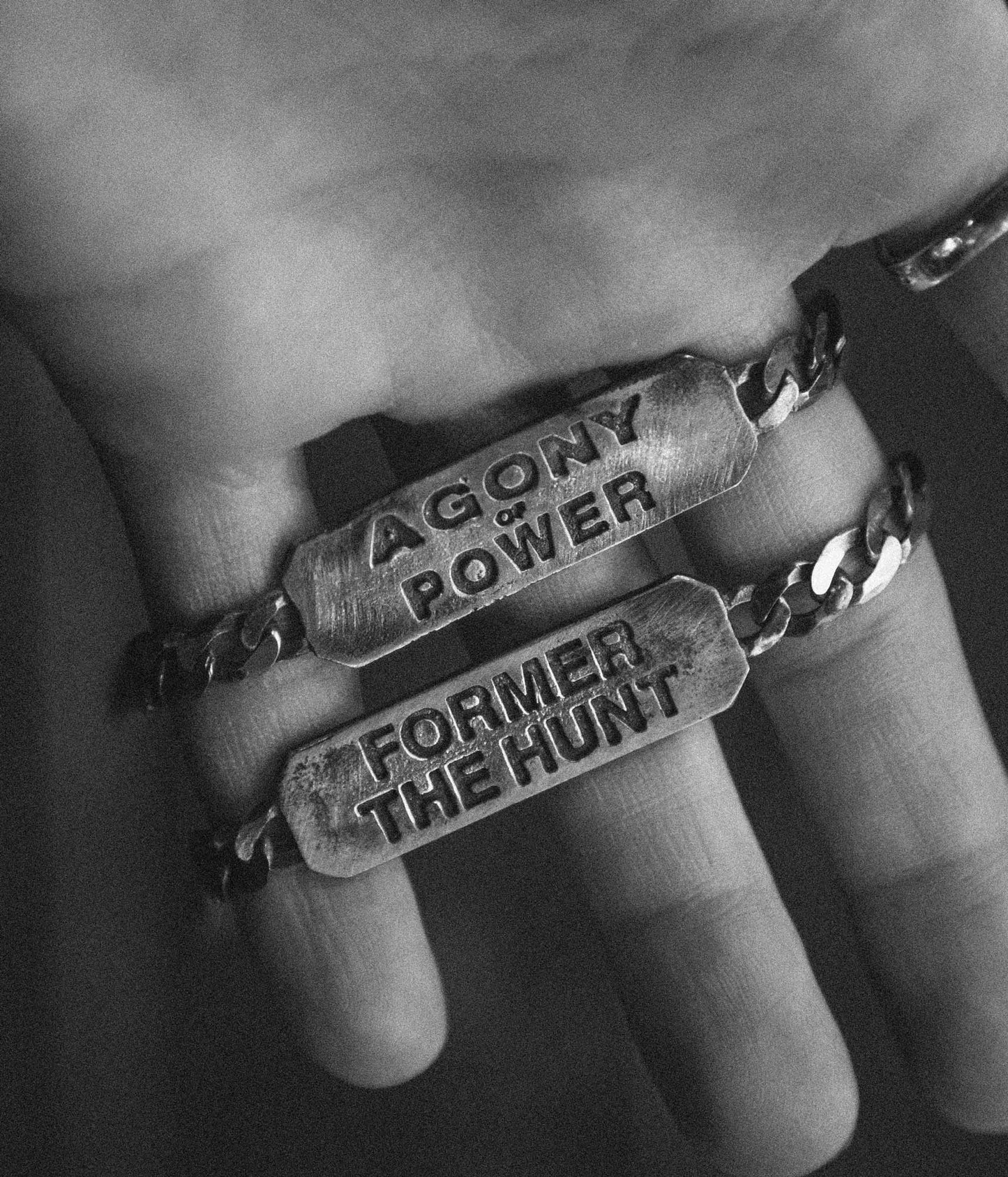 FH AGONY BRACELET // SILVER