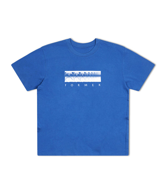 CRUX BLUR T-SHIRT // COBALT