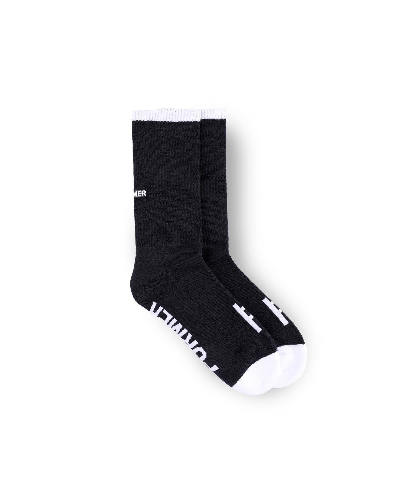 LEGACY EMB SOCK // BLACK