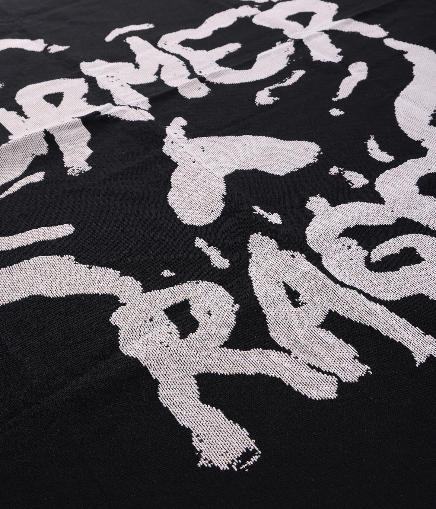 FORMER Skullz Throw Blanket in Black - FORMER x RAGE Collection