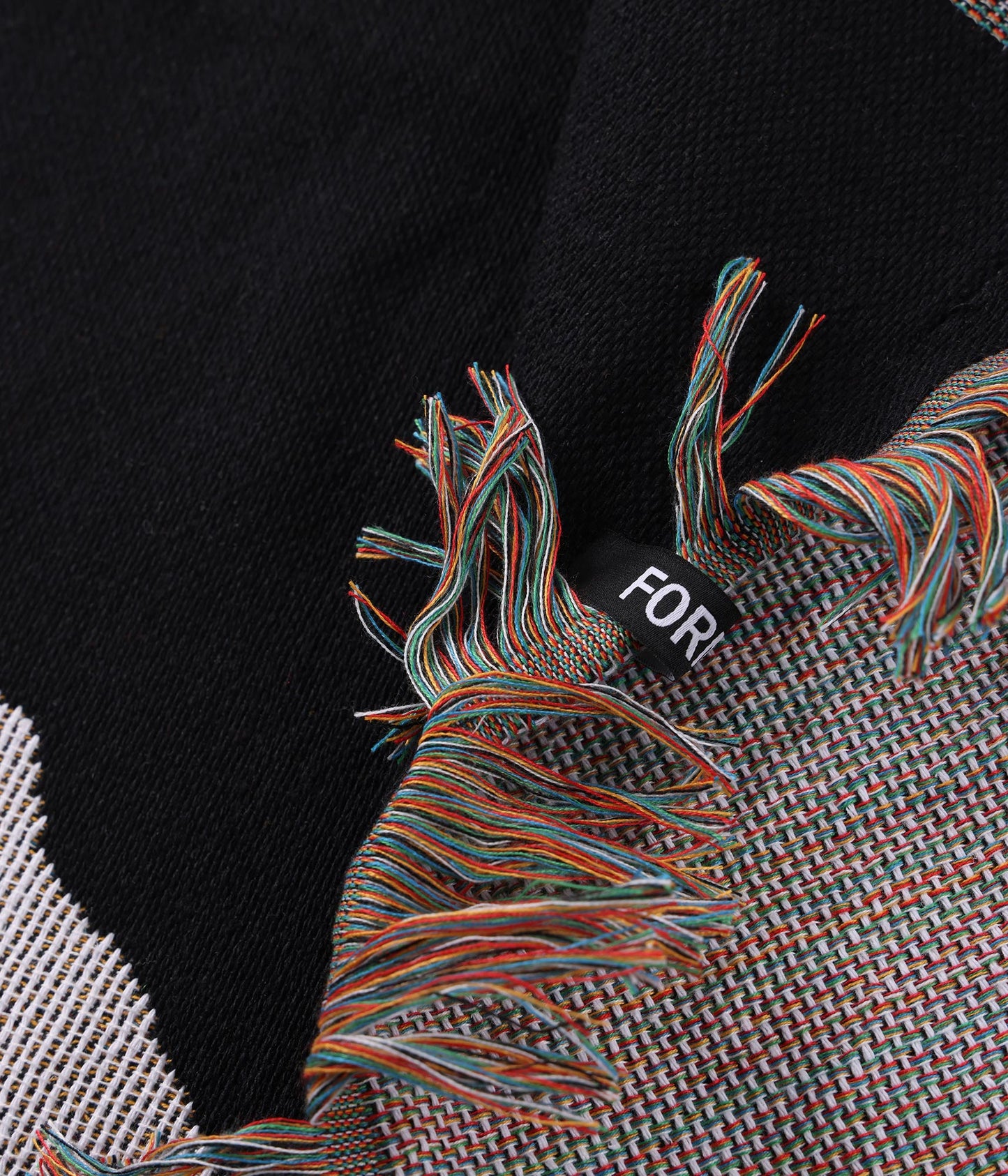 FORMER Skullz Throw Blanket in Black - FORMER x RAGE Collection