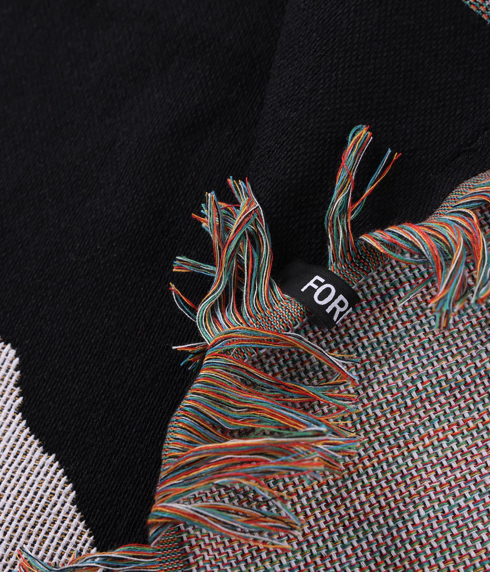 FORMER Skullz Throw Blanket in Black - FORMER x RAGE Collection