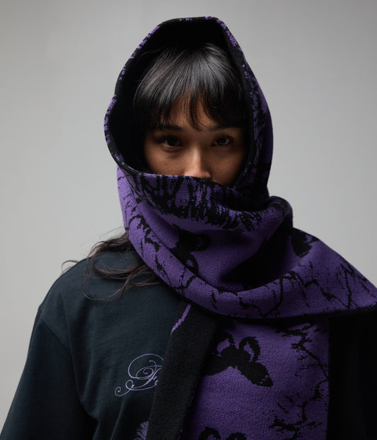 FORMER / ILLUSION SCARF // BLACK