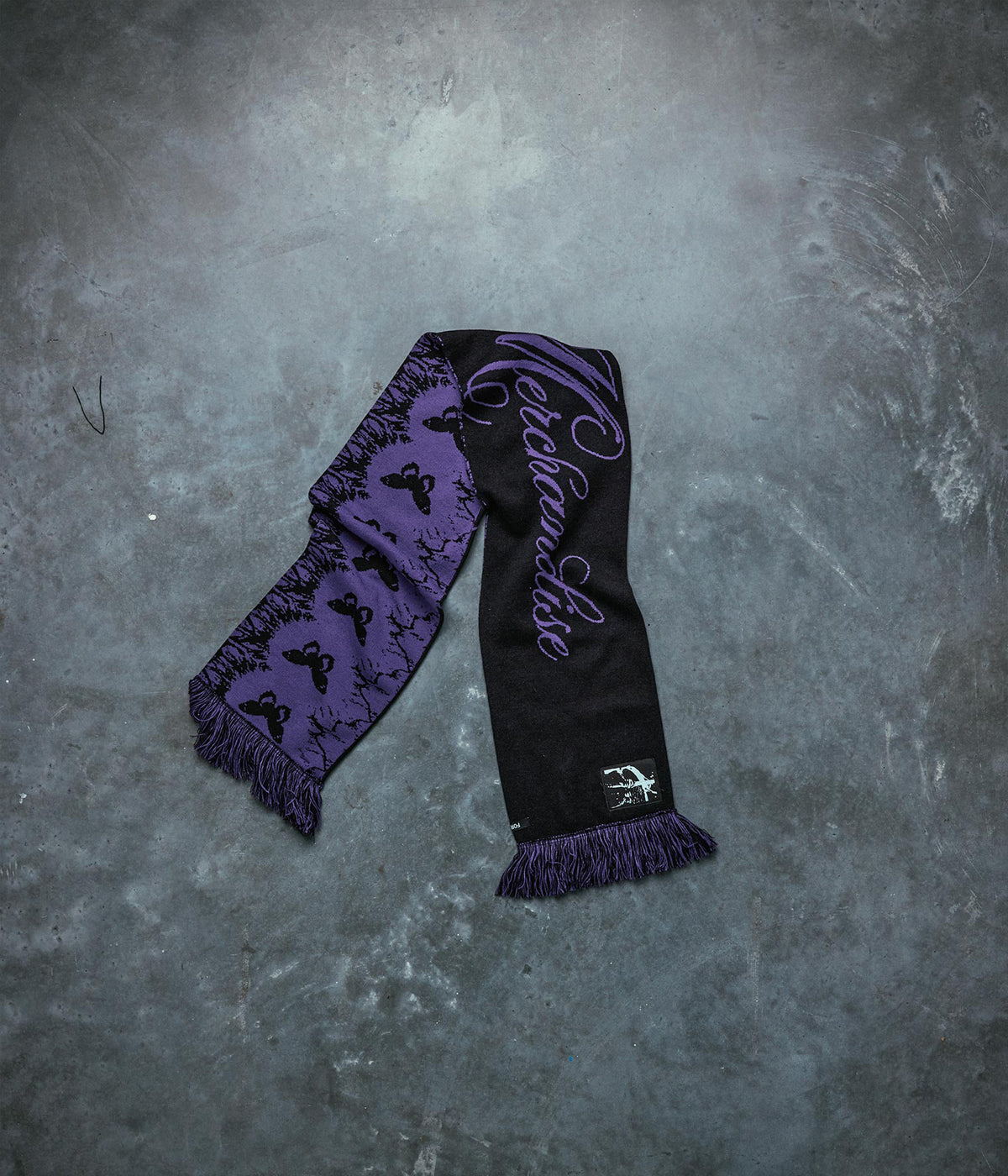 FORMER / ILLUSION SCARF // BLACK