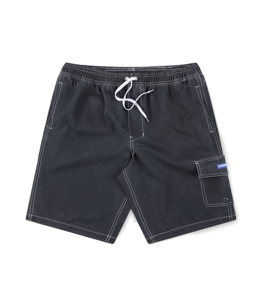 SYSTEM 21” SWIM TRUNK // BLACK
