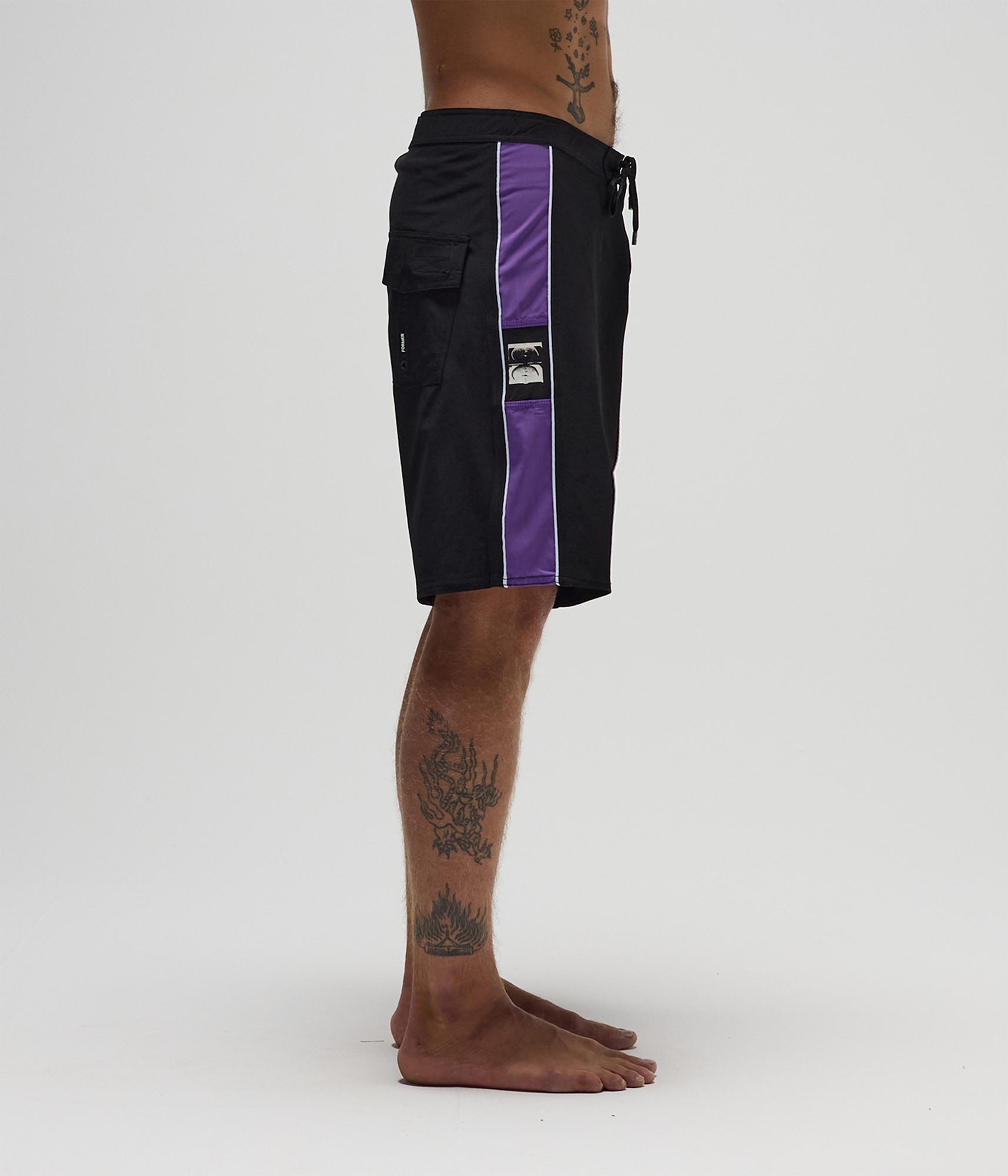 FORMER Team 20" Trunk in Black Purple - FORMER x RAGE Collection