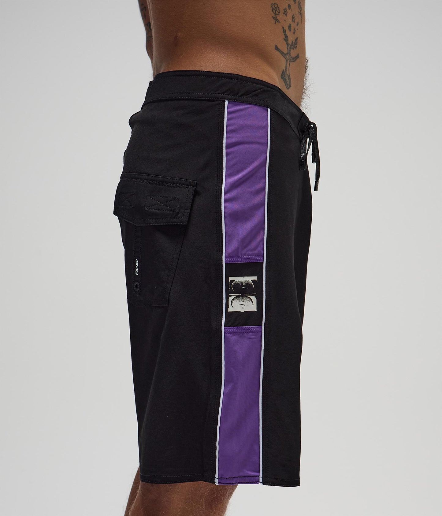 FORMER Team 20" Trunk in Black Purple - FORMER x RAGE Collection