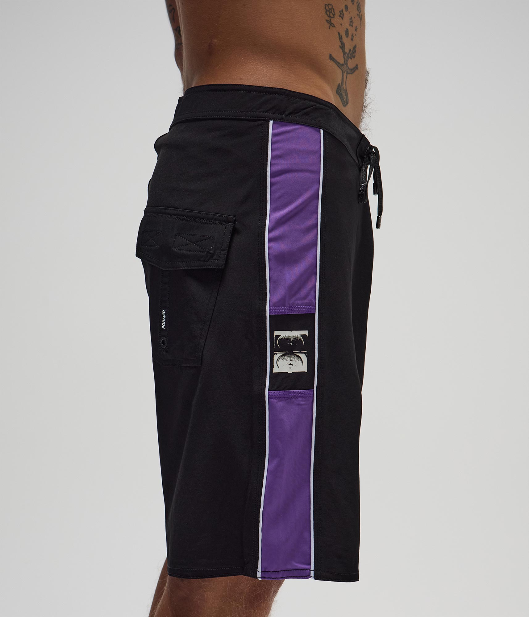 FORMER Team 20" Trunk in Black Purple - FORMER x RAGE Collection