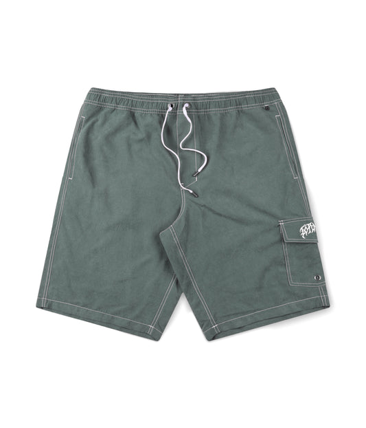 SWANS CARGO 21" SWIM TRUNK // PINE
