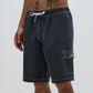 SWANS CARGO 21" SWIM TRUNK // WASHED BLACK