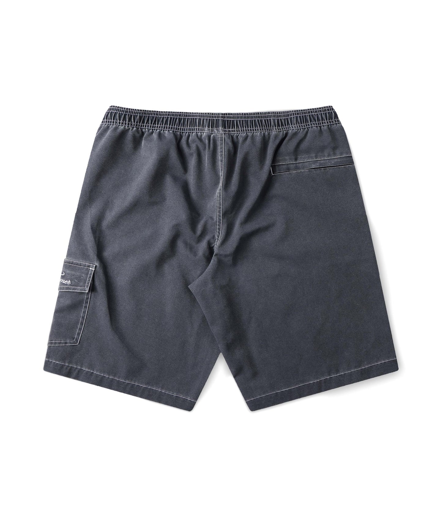 SWANS CARGO 21" SWIM TRUNK // WASHED BLACK
