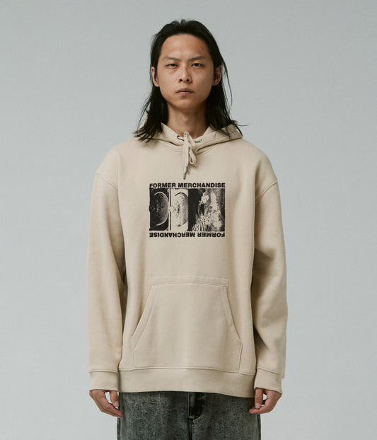 FLOURISHED HOOD // BONE