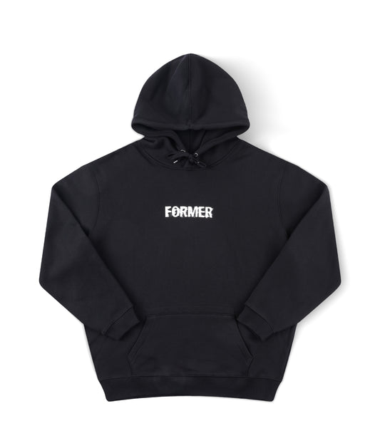 LEGACY LABYRINTH HOOD // BLACK