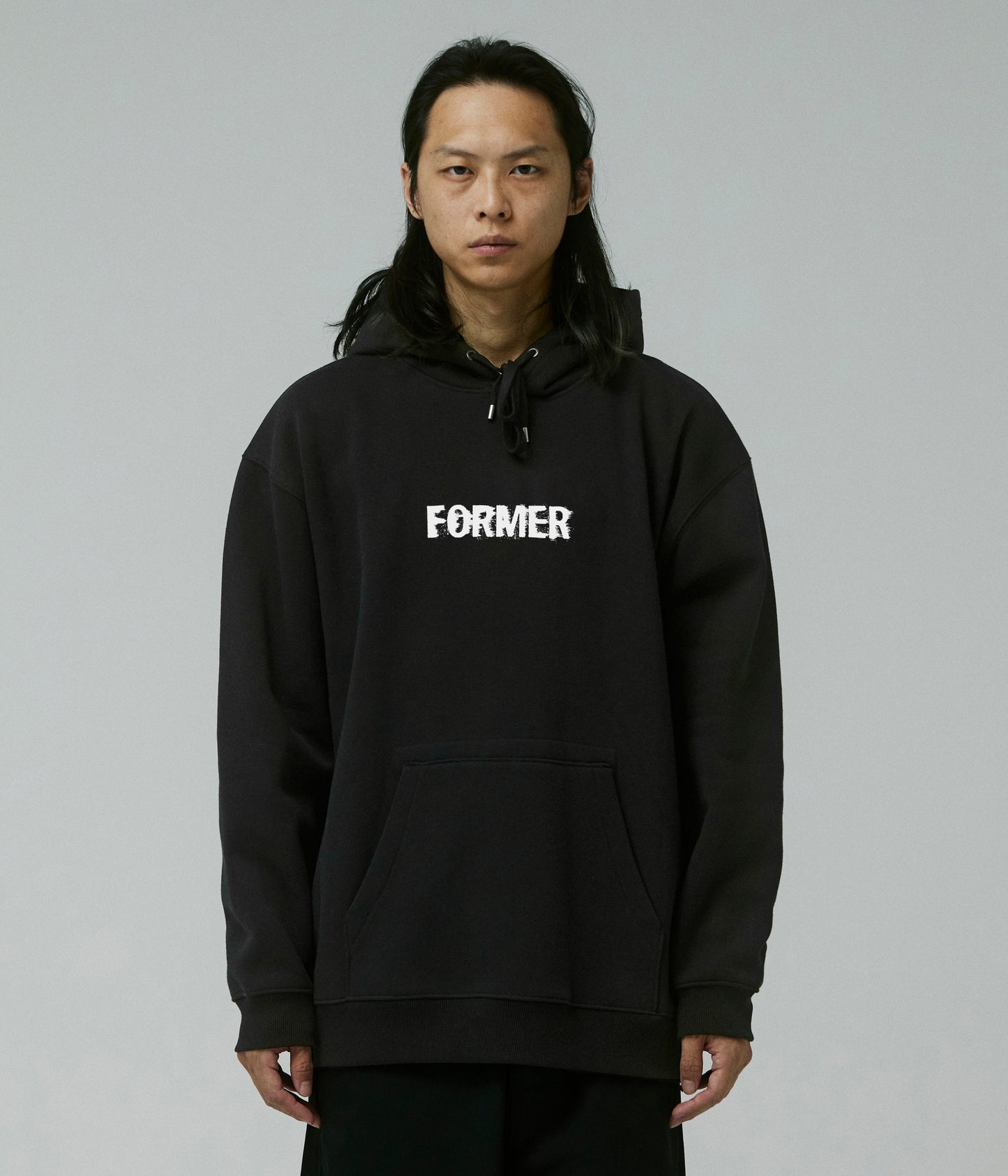 LEGACY LABYRINTH HOOD // BLACK