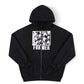 VITAL ZIP HOOD // ACID BLACK
