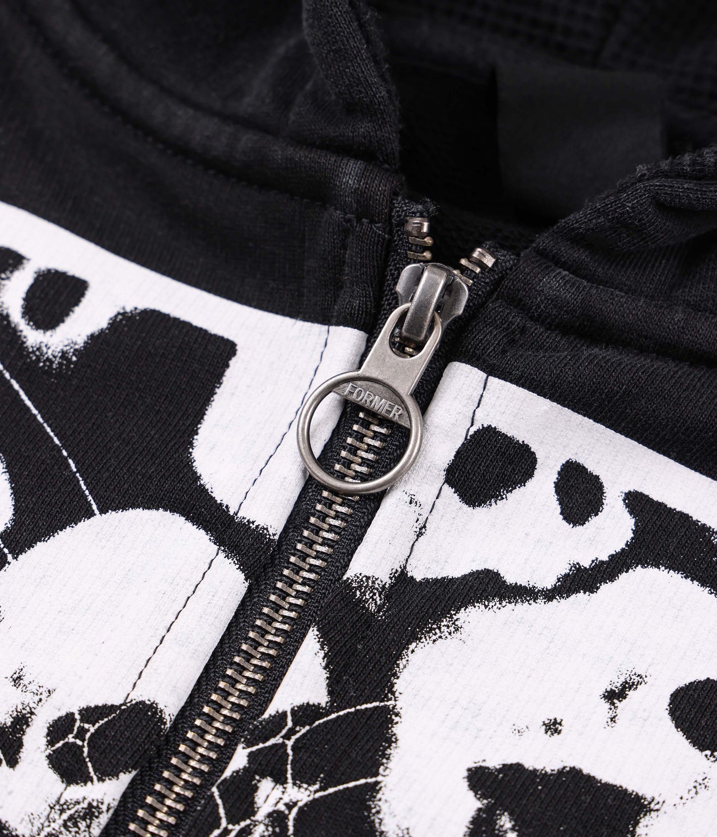 VITAL ZIP HOOD // ACID BLACK