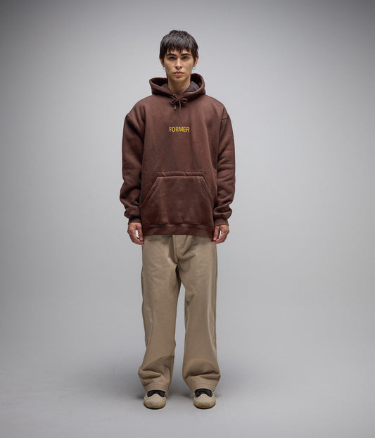 LEGACY EMB HOOD // BROWN