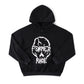 FORMER Skullz Boxy Heavy Hood in Merch Black - FORMER x RAGE Collection