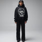 FORMER Skullz Boxy Heavy Hood in Merch Black - FORMER x RAGE Collection