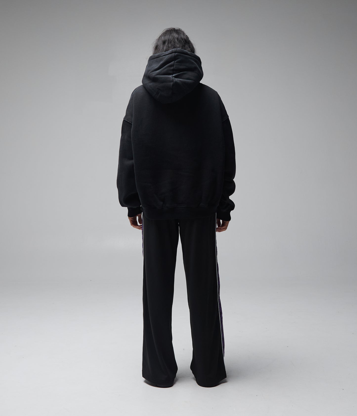 FORMER Skullz Boxy Heavy Hood in Merch Black - FORMER x RAGE Collection