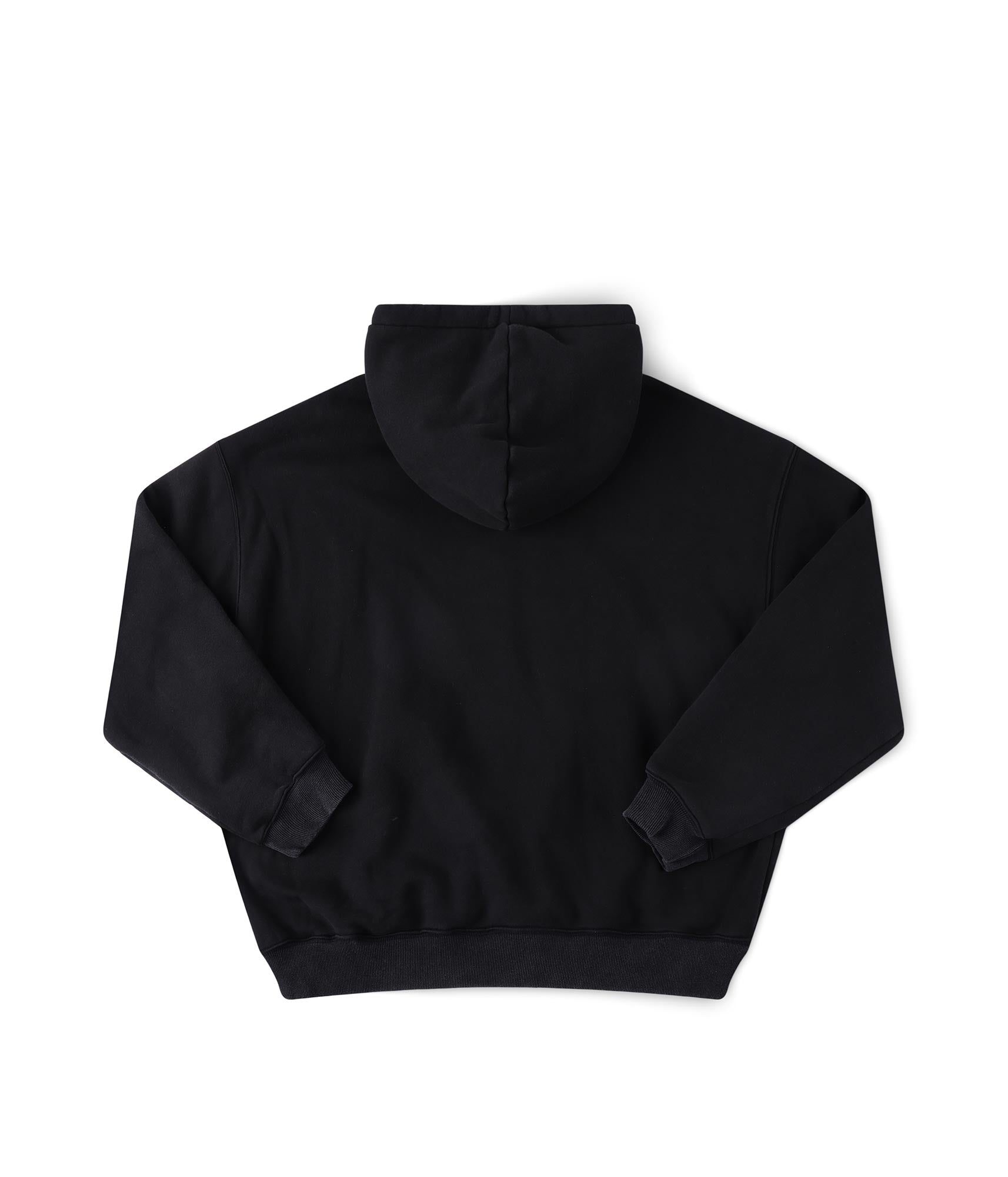 FORMER Skullz Boxy Heavy Hood in Merch Black - FORMER x RAGE Collection