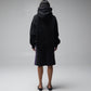 FORMER Corp Boxy Hood in Merch Black - FORMER x RAGE Collection