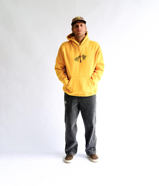 FORMER Flight Hood in GOLD - Destroyed By Dane Collection