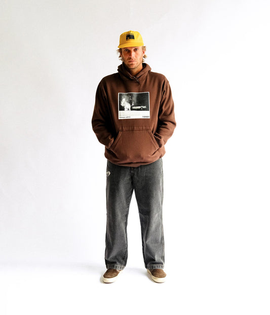 FORMER Ignite Hood in BROWN - Destroyed By Dane Collection