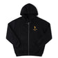 FORMER Slant F ZT Hood in BLACK - Destroyed By Dane Collection