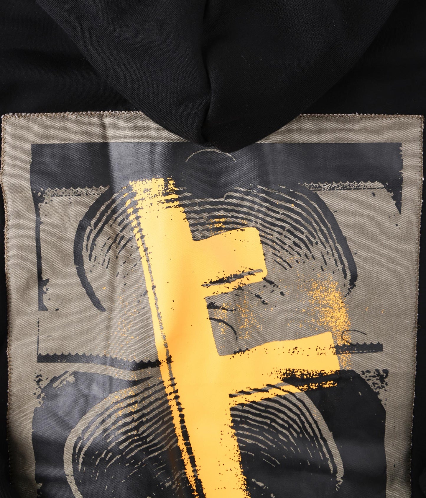 FORMER Slant F ZT Hood in BLACK - Destroyed By Dane Collection
