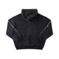 FORMER / ILLUSION BOXY HOOD // WASHED BLACK