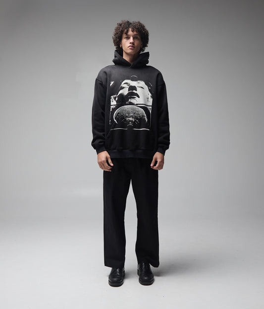 FORMER / LEVITATE HOOD // FADED BLACK