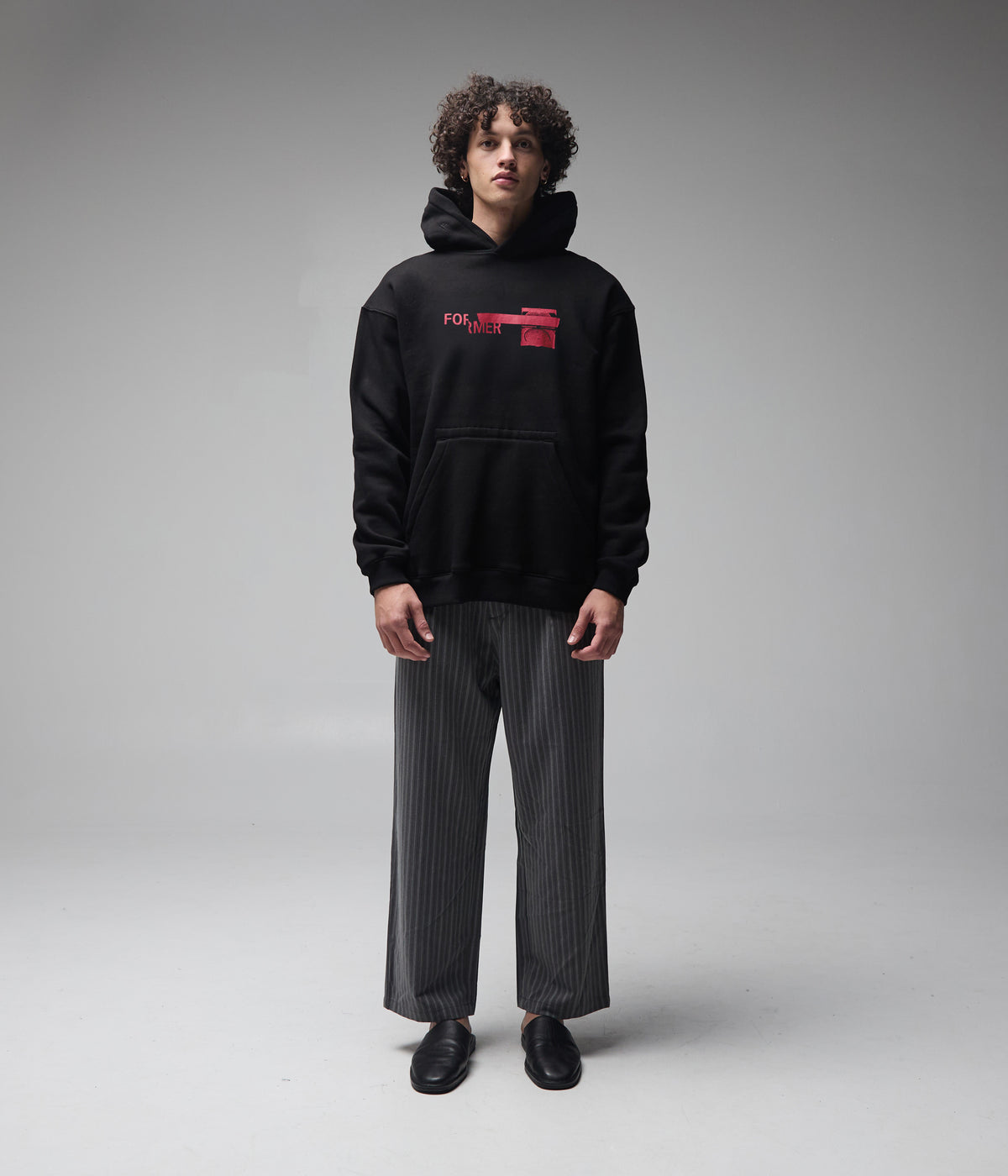 FORMER / TAPE CRUX HOOD // BLACK