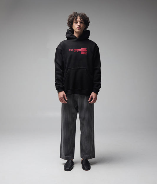 FORMER / TAPE CRUX HOOD // BLACK