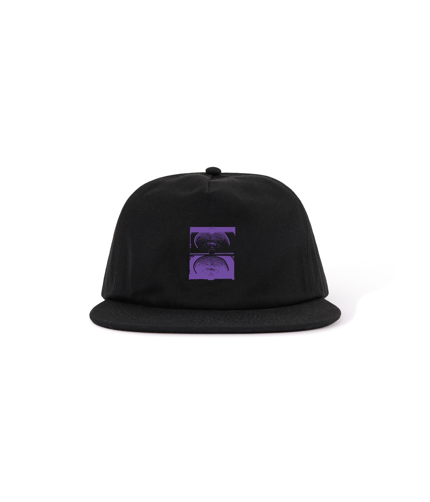 FORMER Crux Cap in Black Purple - FORMER x RAGE Collection