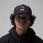 FORMER Crux Cap in Black Purple - FORMER x RAGE Collection