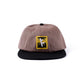 SLANT F CAP // BROWN