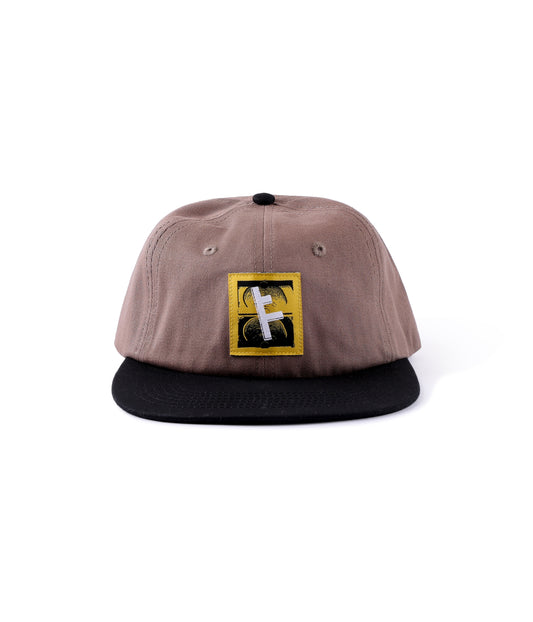 SLANT F CAP // BROWN