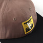 SLANT F CAP // BROWN