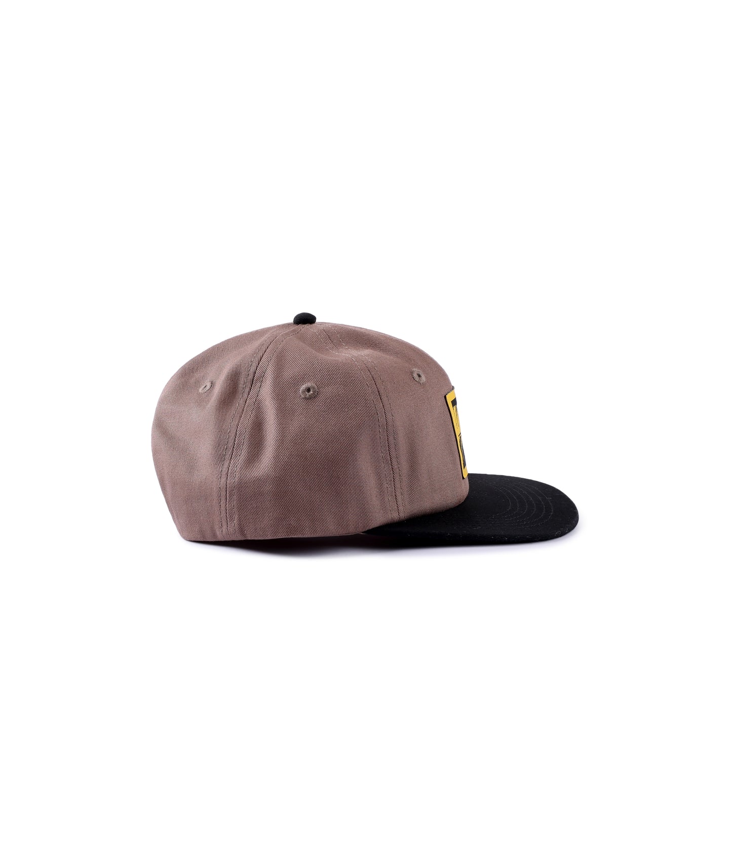 SLANT F CAP // BROWN