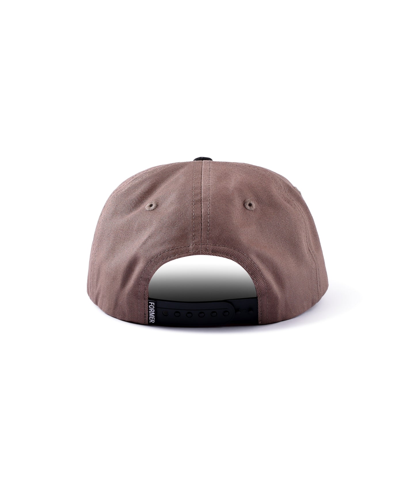 SLANT F CAP // BROWN