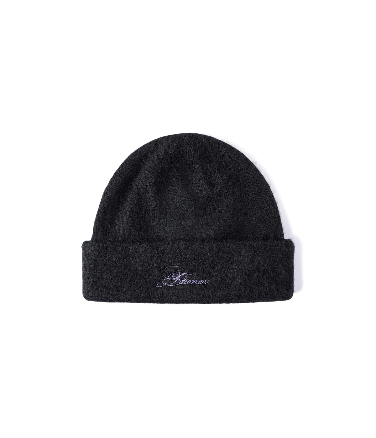 FORMER / ILLUSION MOHAIR BEANIE // BLACK