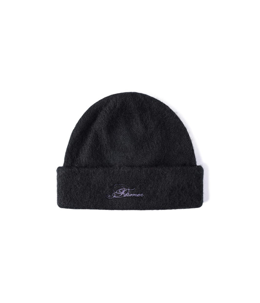 FORMER / ILLUSION MOHAIR BEANIE // BLACK