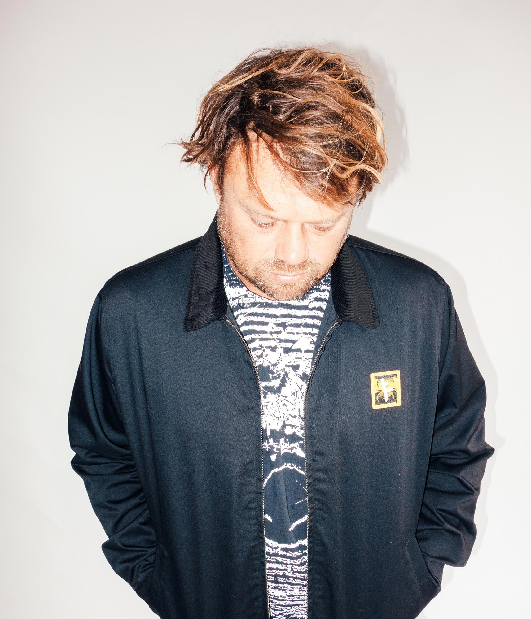 FORMER DXD Reynolds Jacket in BLACK - Destroyed By Dane Collection