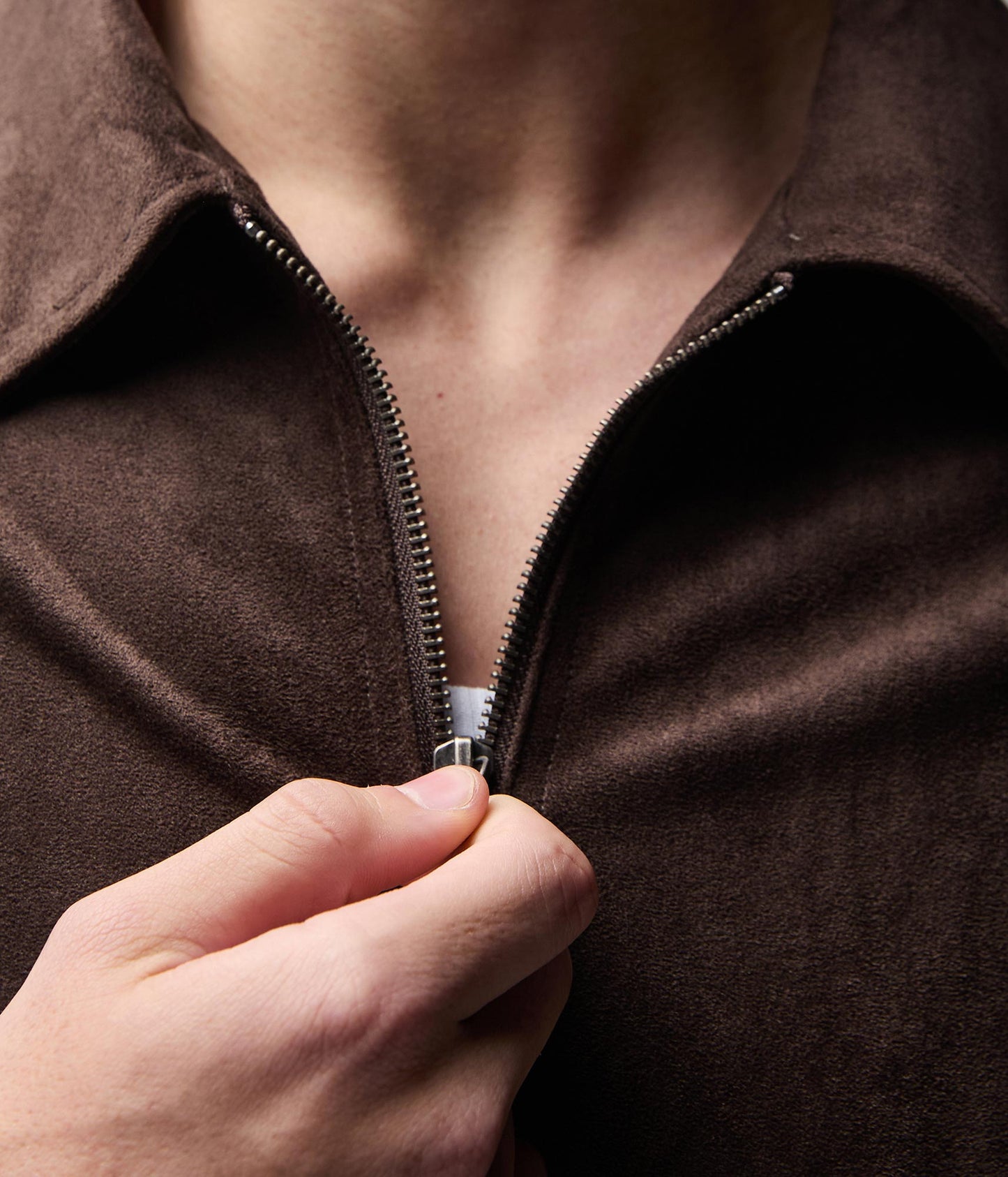 FORMER AG Cage Jacket in BARK - Pending Approval Collection
