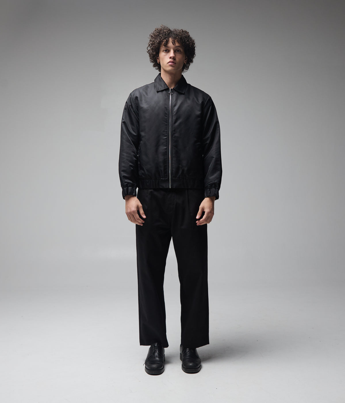 FORMER / ILLUSION NYLON JACKET // BLACK