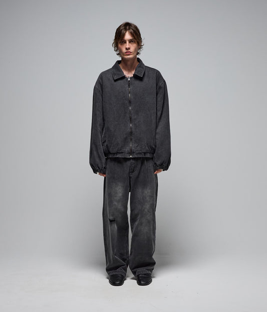FORMER Future Reversible Jacket in Grey - The Shiny Bleeding Future Collection