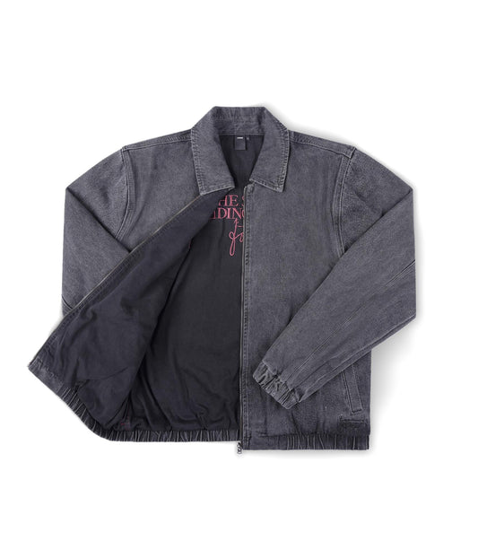 FORMER Future Reversible Jacket in Grey - The Shiny Bleeding Future Collection